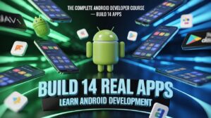 🚀 The Complete Android Developer Course – Build 14 Apps