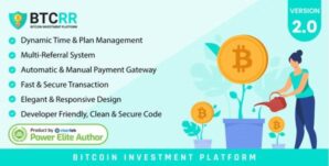 btcRR – Complete Bitcoin Investment Platform (Laravel) | Secure, Powerful & Ready to Launch