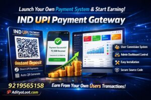 🚀 IND UPI Payment Gateway – Instant QR Based Collection System