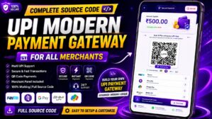Advanced UPI Payment Gateway Script with Dynamic QR Code
