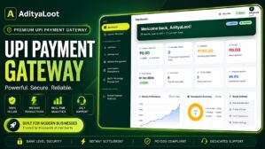 Premium UPI Payment Gateway Source Code with Merchant Panel, Admin Dashboard & API Management System